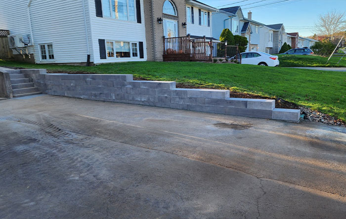 Custom Retaining Wall