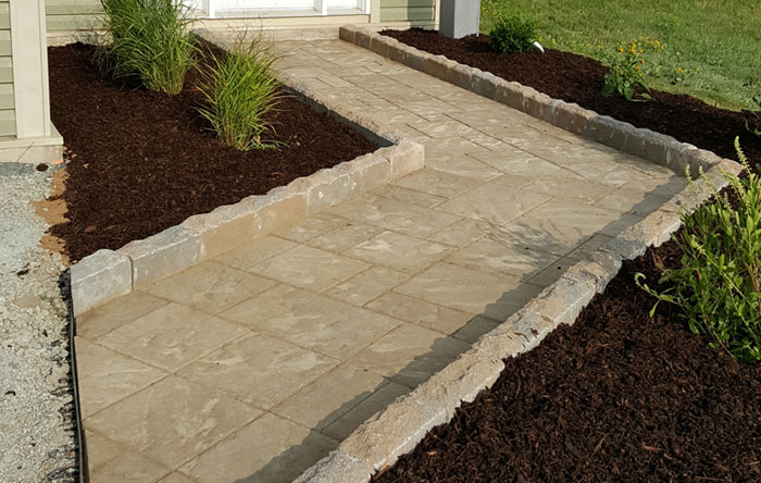 Custom Paver Walkways